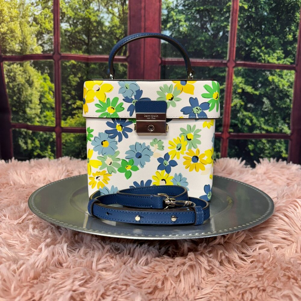 NWT Kate Spade Voyage Floral Medley Small Top Handle Crossbody Purse